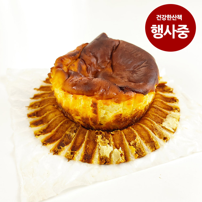 [6월행사] 건강한산책 베이커리 바스크 치즈 케이크 90g